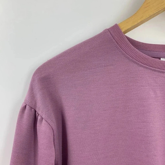 90 Degree by Reflex Girls Crew Neck Long Sleeve Pullover Sweatshirt Size M NWOT - Picture 4 of 10